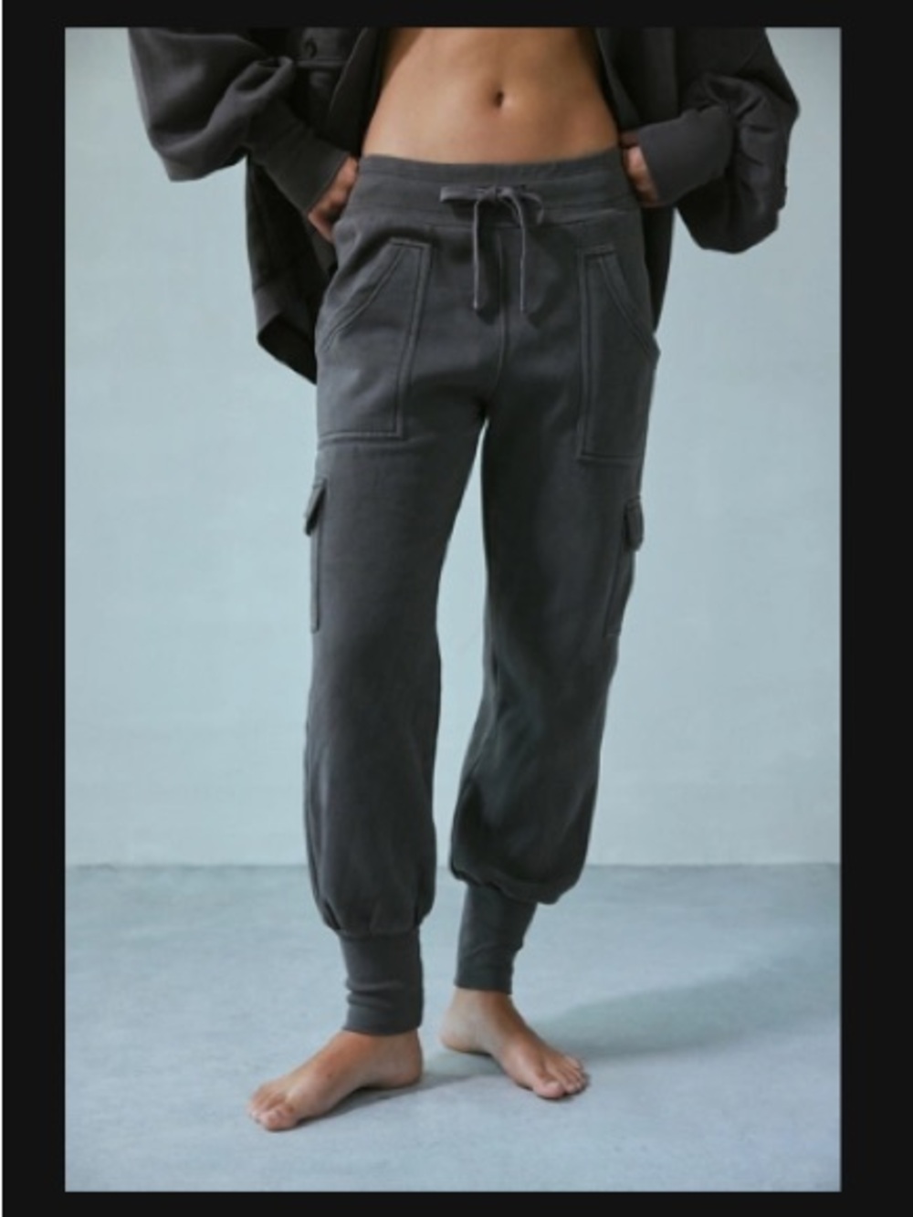 Urban outfitters pants joggers Slim Cargo Jogger Sweatpant